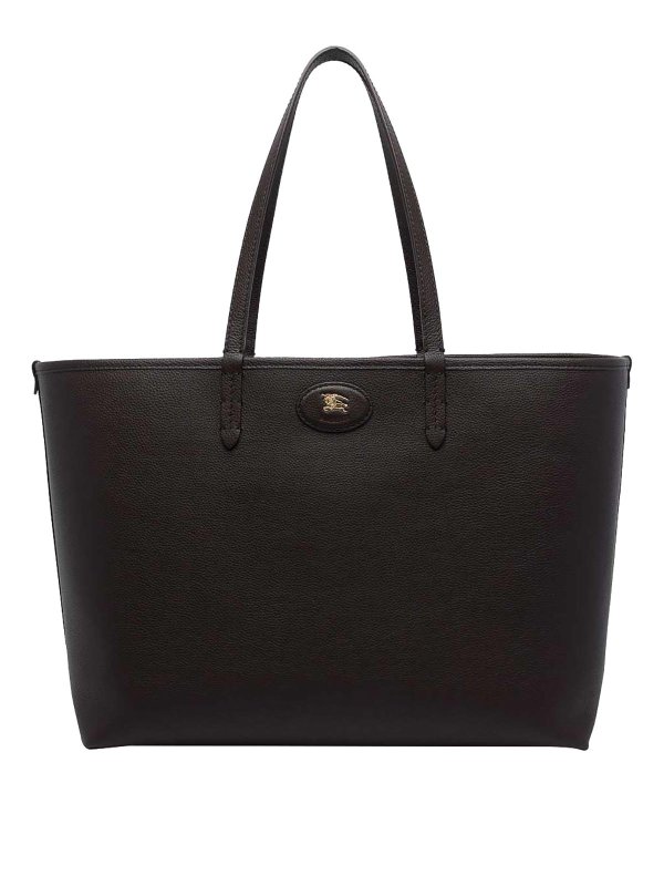 BURBERRY: トートバッグ - トートバッグ - ブラウン