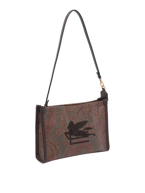 ETRO: Clutch online - Pochette - Marron