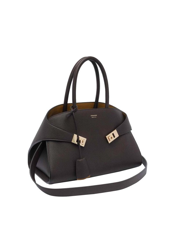 FERRAGAMO: トートバッグ online - トートバッグ - ブラウン