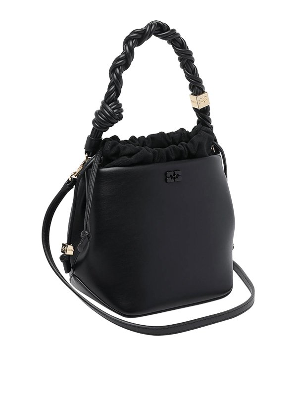 GANNI: バケットバッグ online - バケットバッグ - 黒