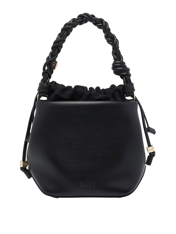 The Best Shops GANNI: バケットバッグ - バケットバッグ - 黒