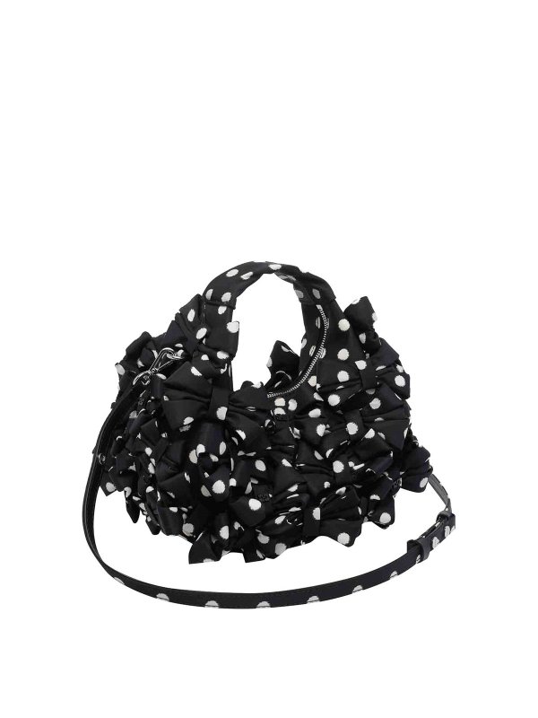 GANNI: borse a spalla online - Borsa hobo nera