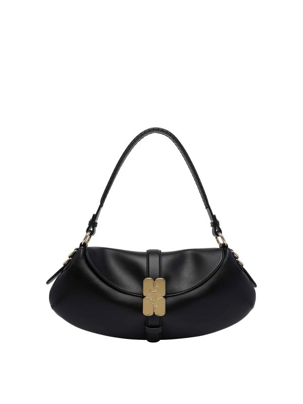 GANNI: shoulder bags - Kat Baguette Shoulder Bag