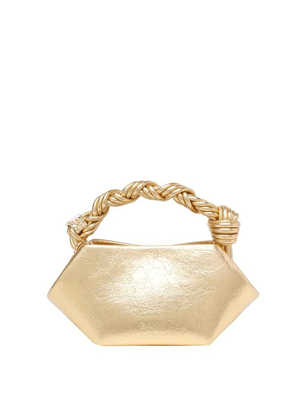 The Best Shops GANNI: Handtaschen - Shopper - Gold