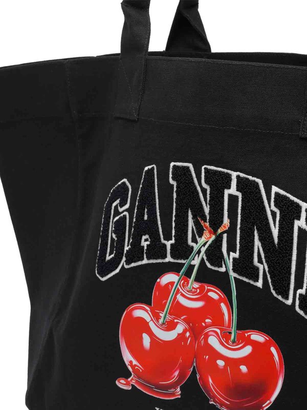 トートバッグ - 黒 Replica 
online: GANNI