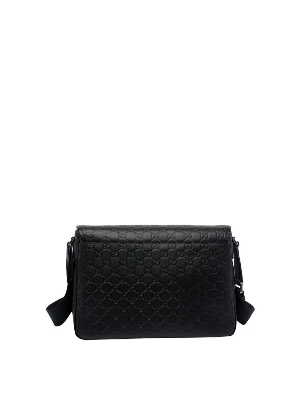 The Best Shops GUCCI: cross body bags - Medium Gg Emblem Crossbody Bag