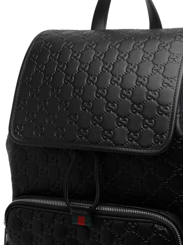 Medium Gg Emblem Backpack shop online: GUCCI