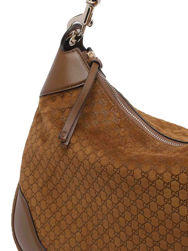 Brown Medium B Shoulder Bag shop online: GUCCI