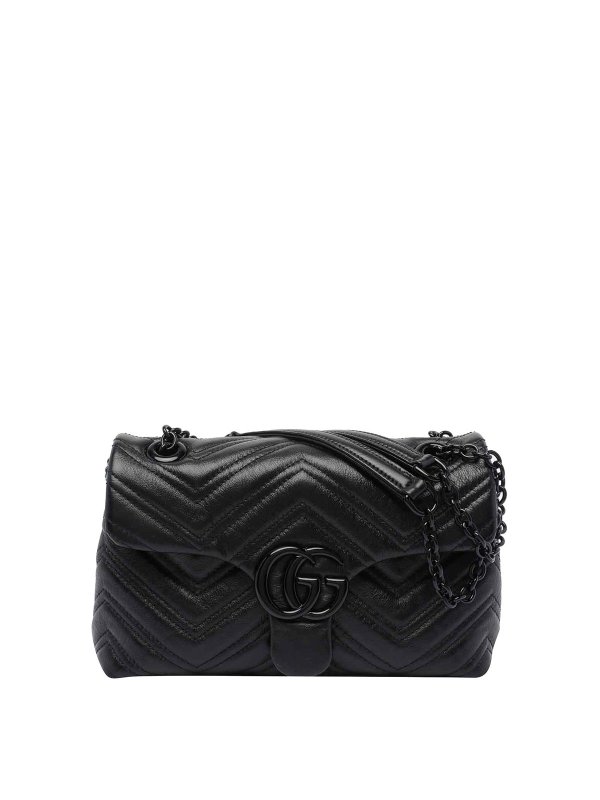 GUCCI: shoulder bags - Small Gg Marmont Shoulder Bag