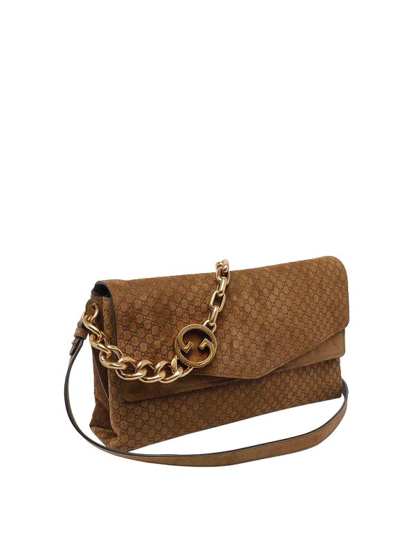 GUCCI: shoulder bags online - Big Gg Chain Shoulder Bag