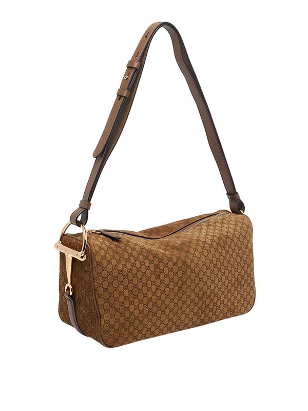 GUCCI: shoulder bags online - Medium  Half Horsebit Shoulder Bag