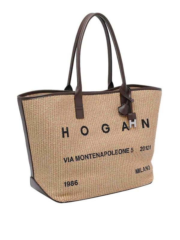 HOGAN: Handtaschen online - Shopper - Braun