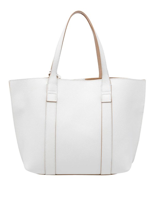 The Best Shops HOGAN: Handtaschen - Shopper - Weiß