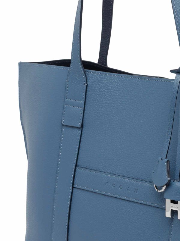 Medium  Script Shopping Bag shop online: HOGAN