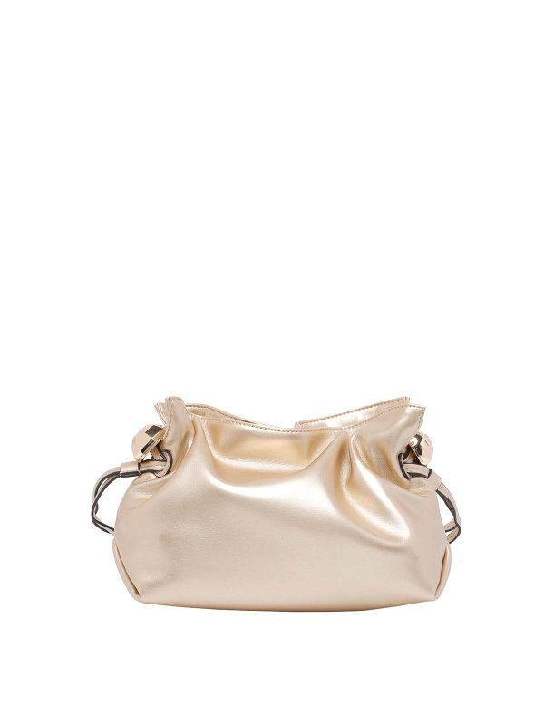 The Best Shops Liu Jo: borse a spalla - Borsa a tracolla con logo dorato