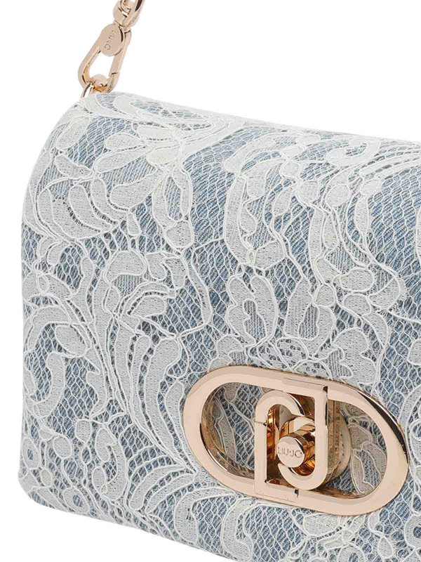 Borsa a tracolla blu shop online: Liu Jo