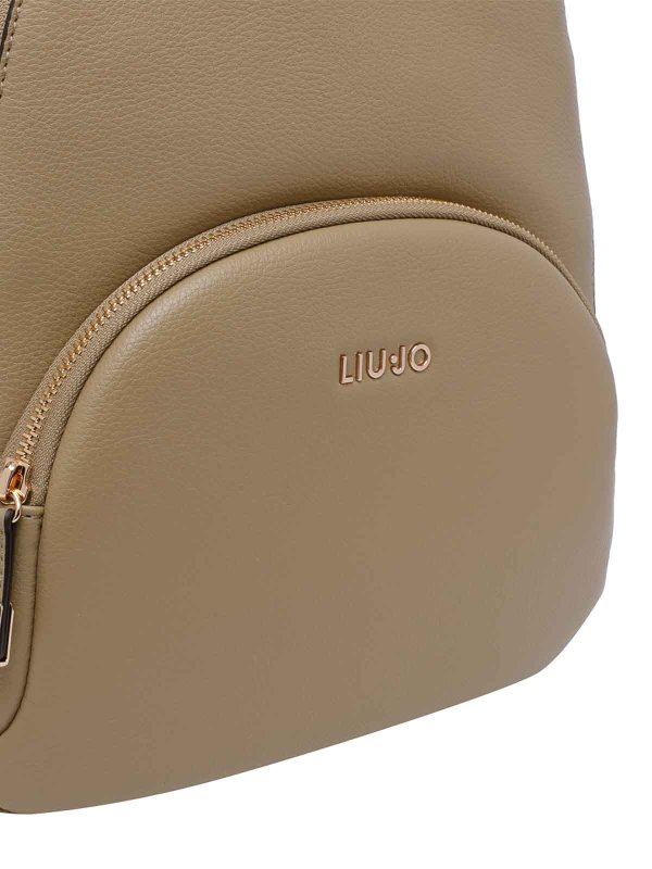 Mud Backpack With Frontal Logo shop online: Liu Jo