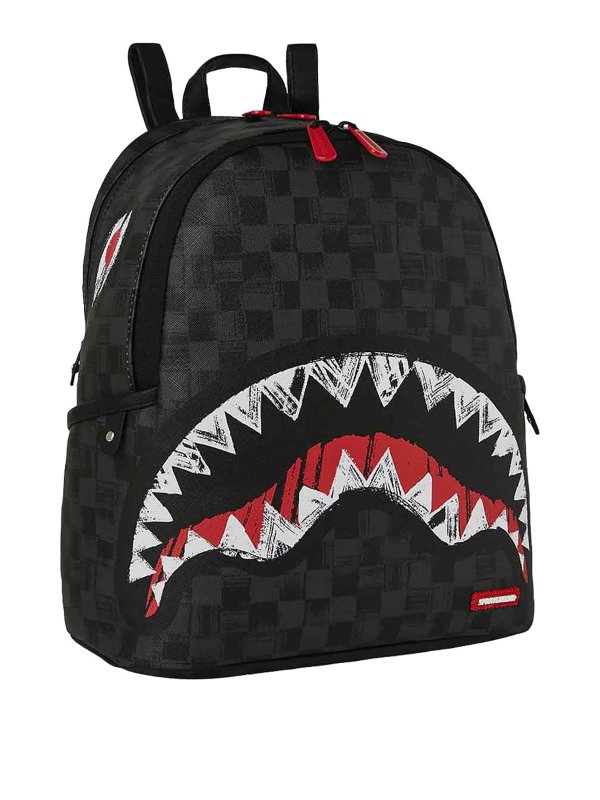 SPRAYGROUND: backpacks online - Scribble Shark Savage Backpack
