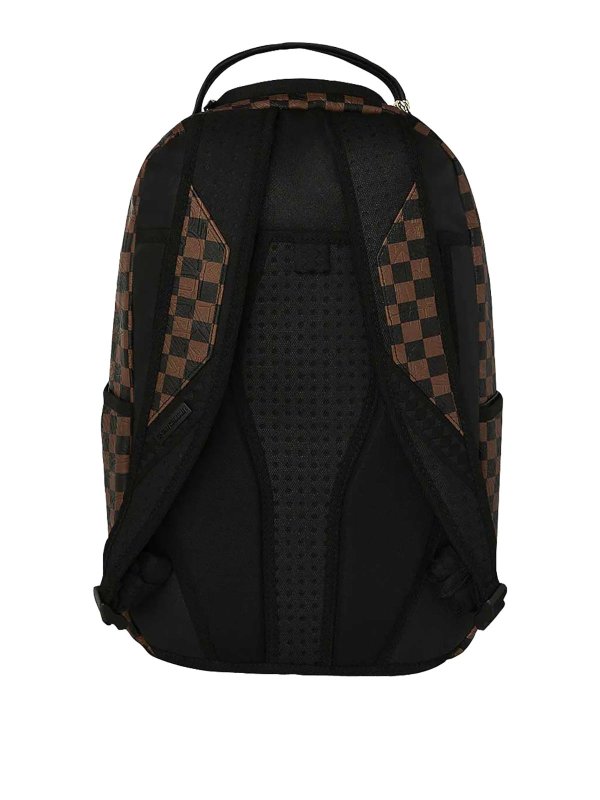 The Best Shops SPRAYGROUND: backpacks - Brown Check 2 Backpack
