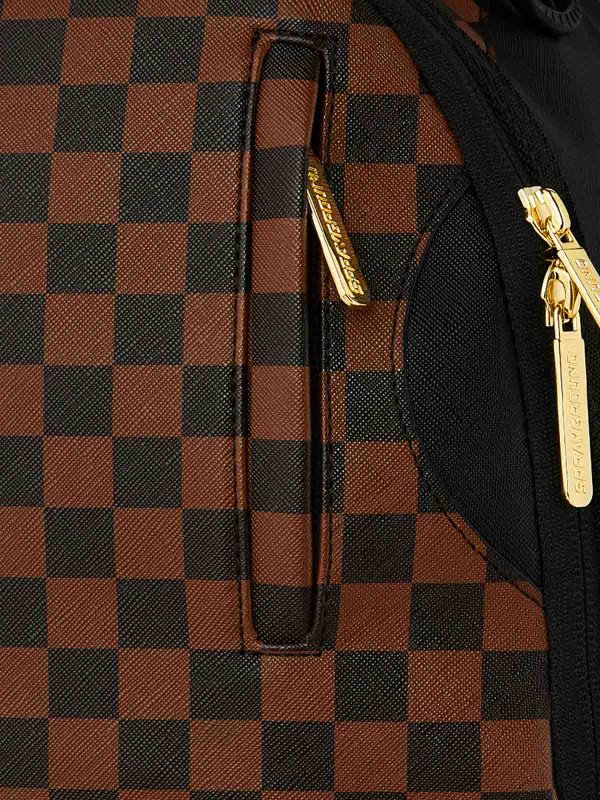 The Best Shops SPRAYGROUND: backpacks - Brown Jet Stream Backpack