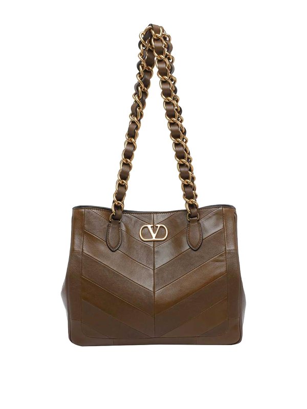 VALENTINO GARAVANI: トートバッグ - トートバッグ - 緑