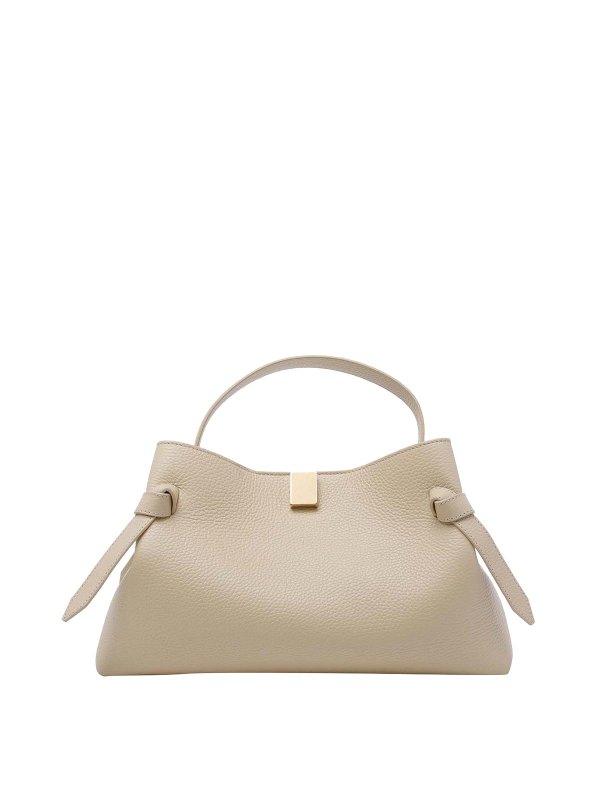 YUZEFI: Handtaschen - Shopper - Beige