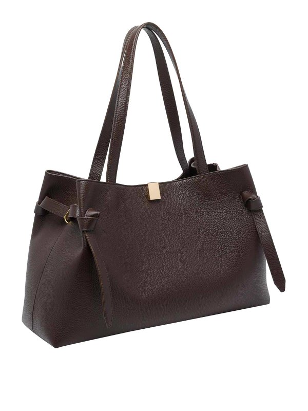 YUZEFI: Handtaschen online - Shopper - Braun