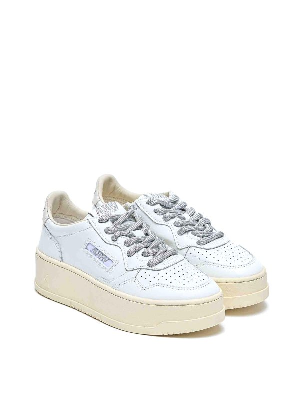White Platform Sneakers shop online: AUTRY