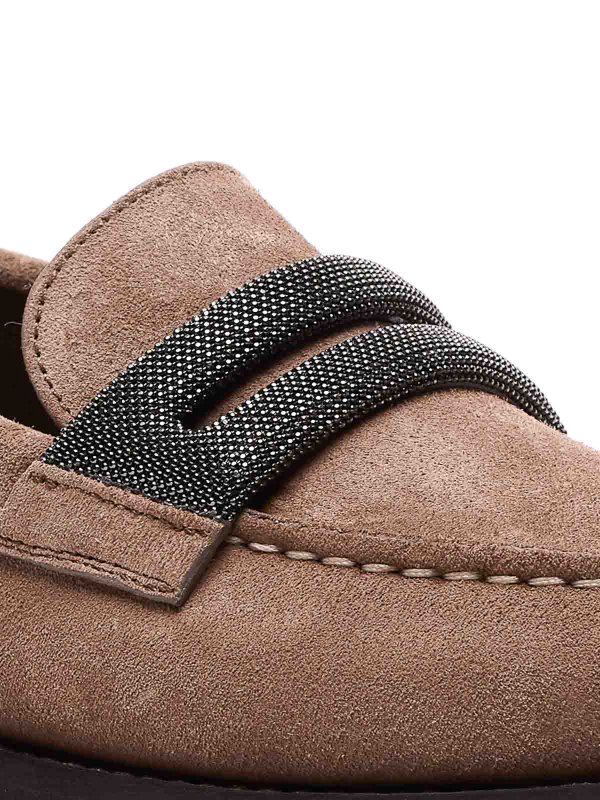 The Best Shops BRUNELLO CUCINELLI: ロファー＆スリッパ - ローファー - ブラウン