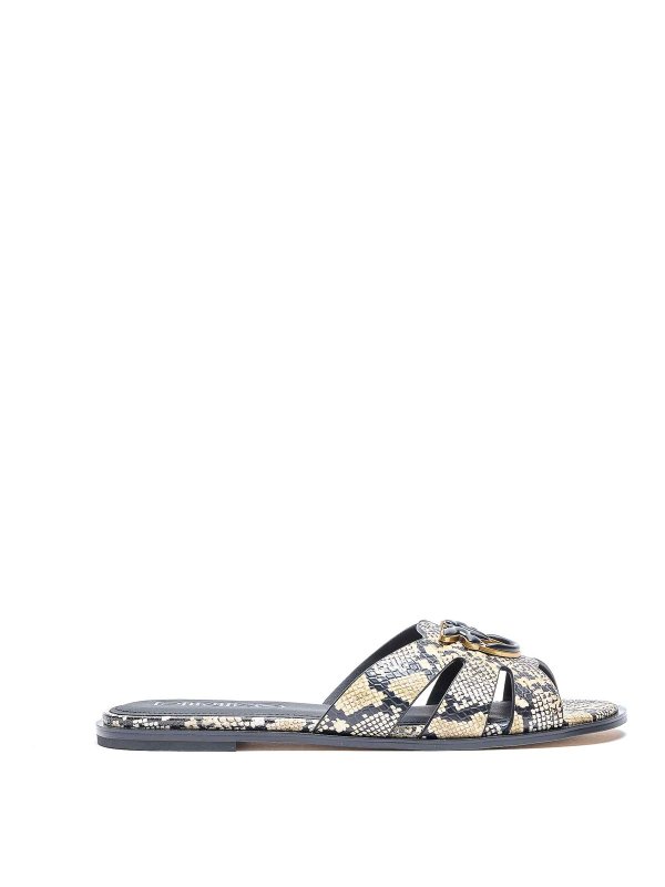 Pinko: sandals - Python Milly Sandals