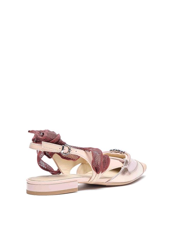 Pinko: flat shoes online - Gianira Slingback Ballets