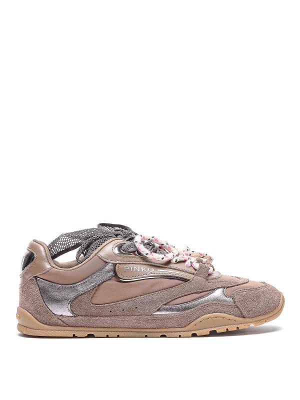 Pinko: Chaussures de sport - Baskets - Marron