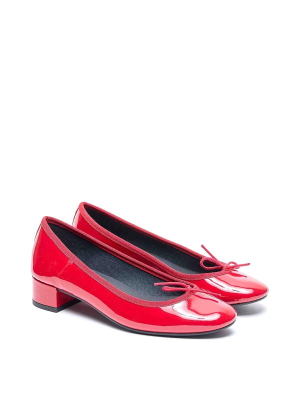 フラットシューズ - 赤 shop online: REPETTO