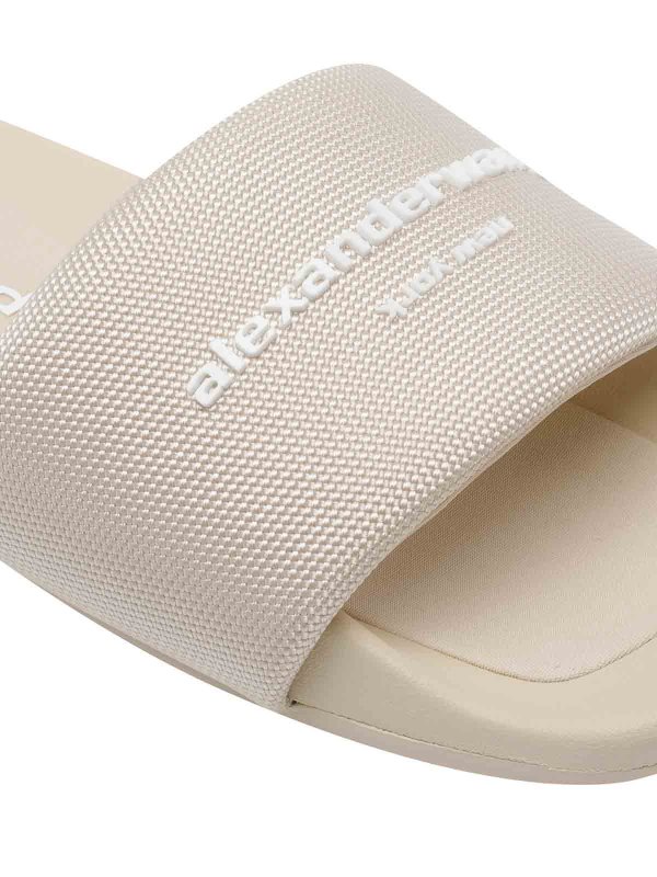 サンダル - ベージュ shop online: ALEXANDER WANG