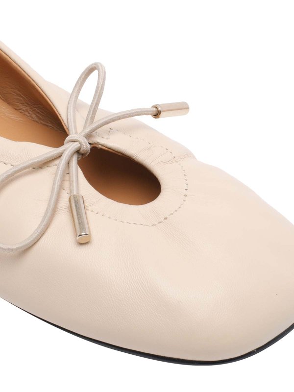 フラットシューズ - ベージュ shop online: ALOHAS