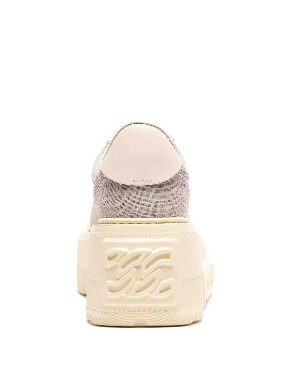 The Best Shops Casadei: Chaussures de sport - Baskets - Beige