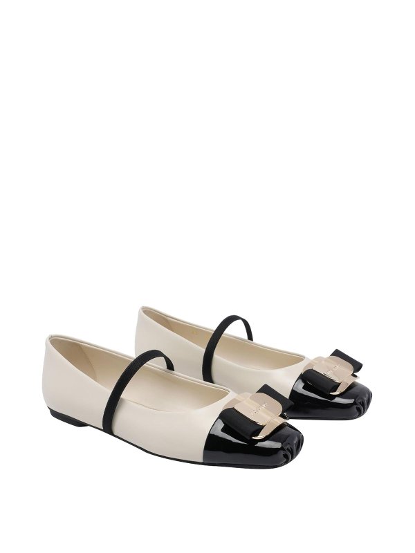 FERRAGAMO: flat shoes online - Zina Flat Ballets