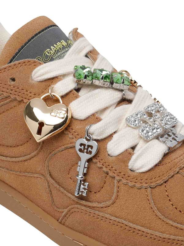 スニーカー - ブラウン shop online: GANNI