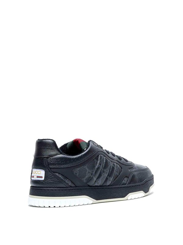 GUCCI: trainers online - Black Re-Web Sneakers