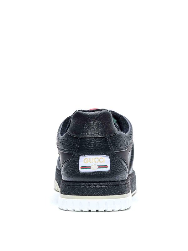 The Best Shops GUCCI: trainers - Black Re-Web Sneakers