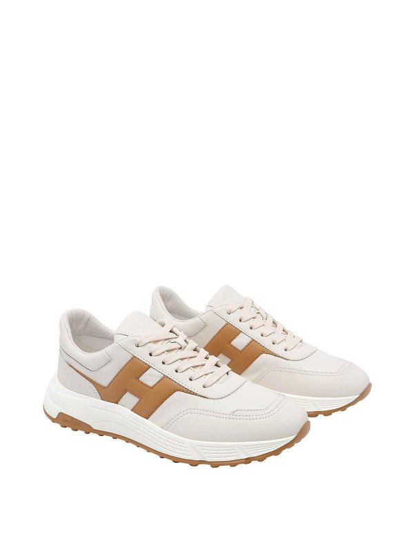 HOGAN: Chaussures de sport online - Baskets - Beige