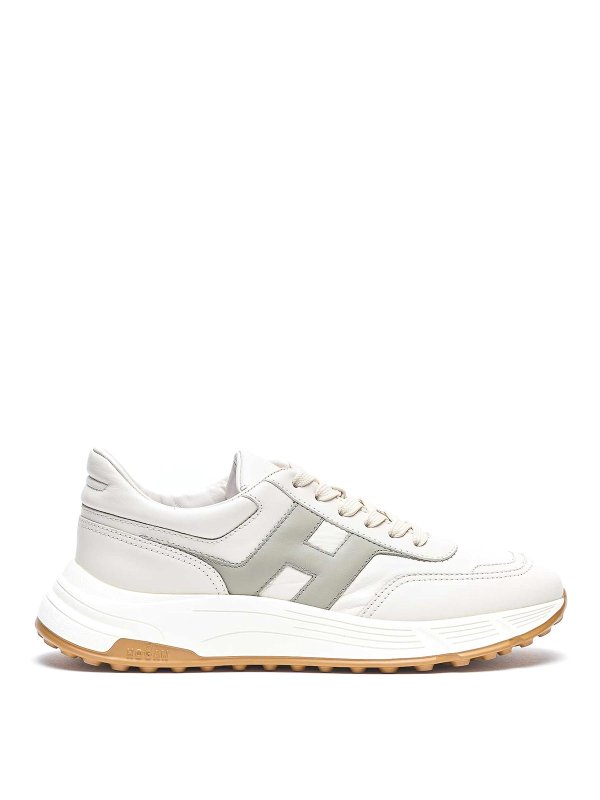 HOGAN: Chaussures de sport - Baskets - Blanc