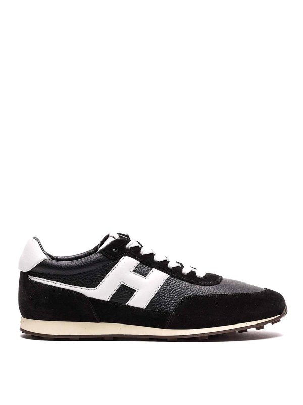 HOGAN: Chaussures de sport - Baskets - Noir