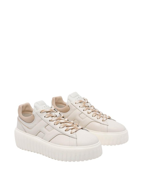 HOGAN: Chaussures de sport online - Baskets - Beige