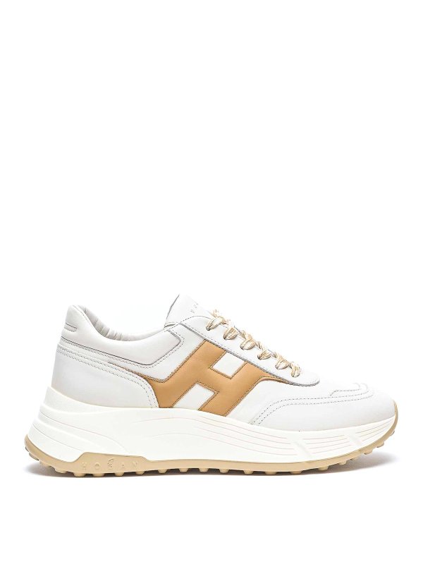 HOGAN: Chaussures de sport - Baskets - Blanc