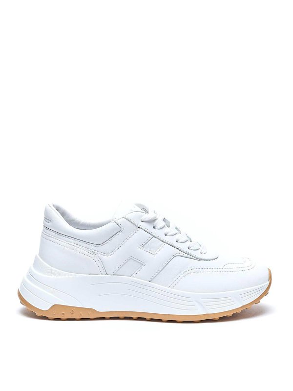 HOGAN: Chaussures de sport - Baskets - Blanc
