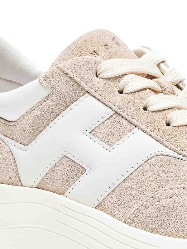 The Best Shops HOGAN: Chaussures de sport - Baskets - Beige