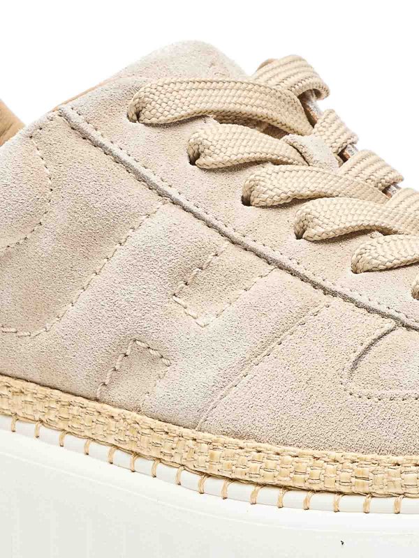The Best Shops HOGAN: Chaussures de sport - Baskets - Beige