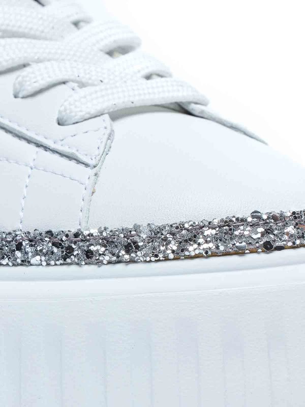 The Best Shops HOGAN: Chaussures de sport - Baskets - Blanc