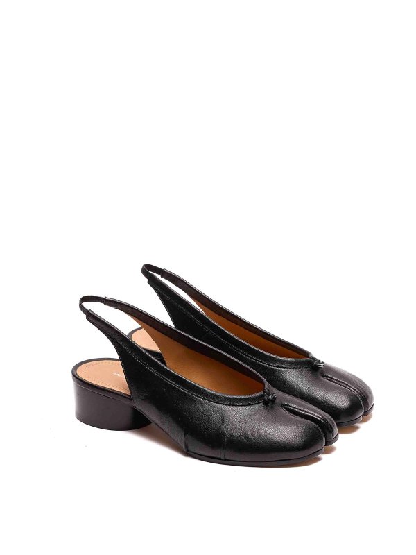 フラットシューズ - 黒 shop online: Maison Margiela